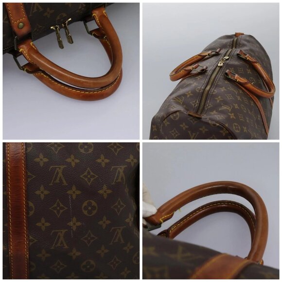 LOUIS VUITTON Monogram Keepall 50 Boston Bag M41426 LV Auth MX057 - Picture 16 of 16